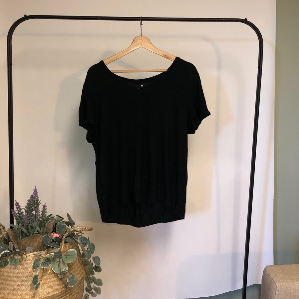 Classic black tee